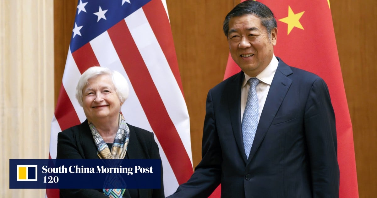 Treasury Secretary Janet Yellen to meet Chinese vice-premier He Lifeng in US amid ‘serious’ trade concerns