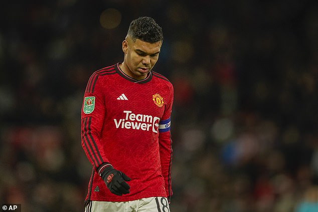 Veteran Casemiro played just 45 minutes on his return from injury when he picked up a hamstring problem that will keep out out of action for several weeks