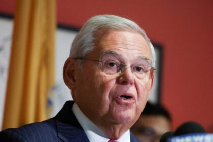 Senator Bob Menendez pleads not guilty to charges of acting as an unregistered foreign agent for Egypt